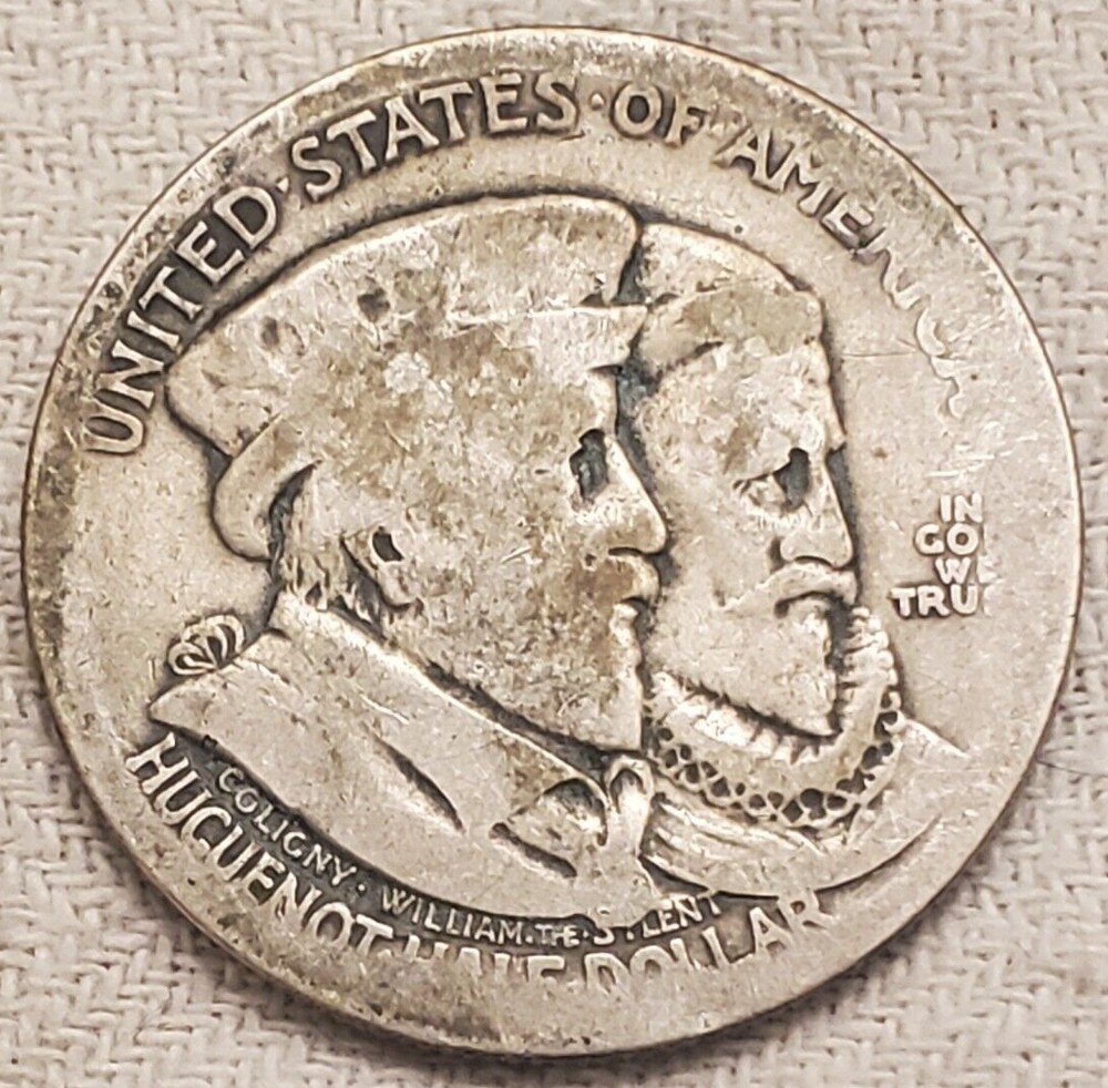 Circulated-1924-Huguenot-Walloon-Half---Grade?-Coin-Arrived!